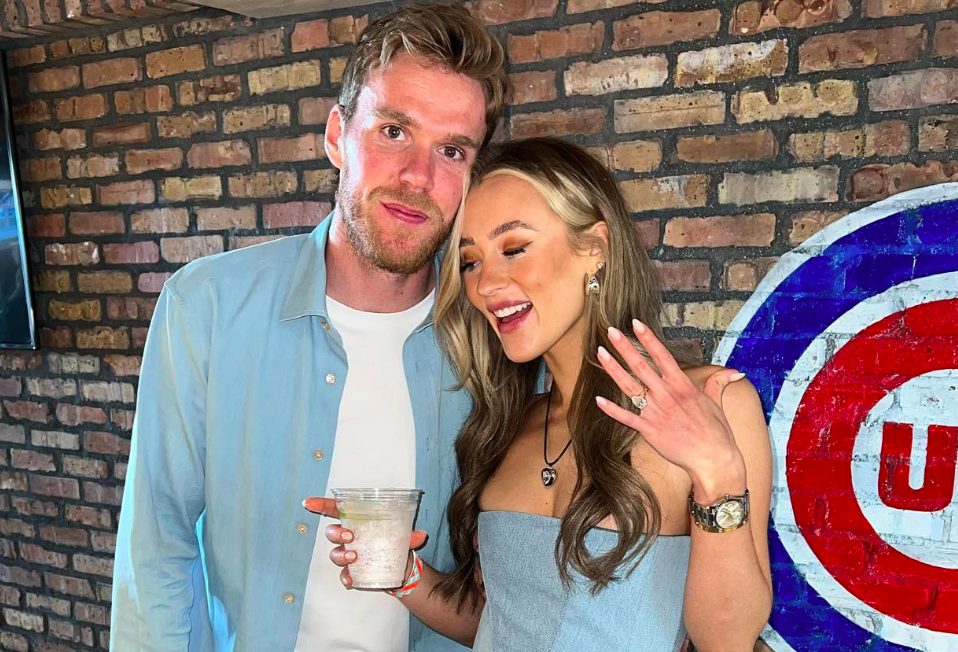 Edmonton Oilers Captain's fiancée Lauren Kyle announces wedding date via Instagram/ @laurenkyle1