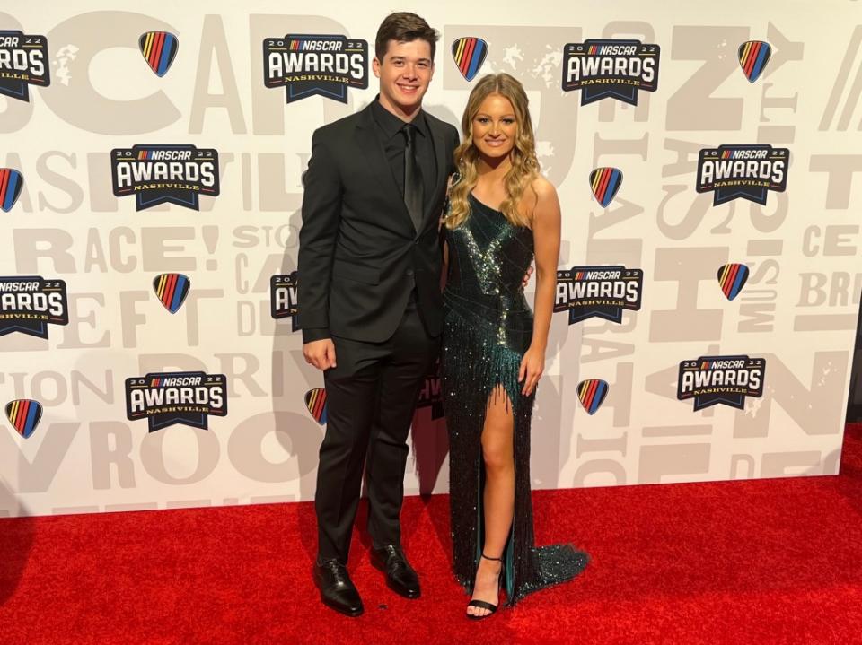 NASCAR Awards Scene on the red carpet