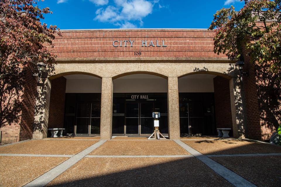 Franklin City Hall on 3rd Avenue and Main Street in Franklin, Tenn., Thursday, Oct. 7, 2021.