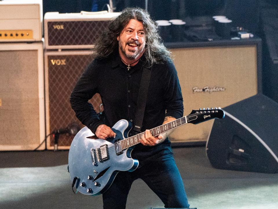 Dave Grohl of Foo Fighters performs during an Austin City Limits live taping on Thursday, Oct. 12, 2023, in Austin, Texas.