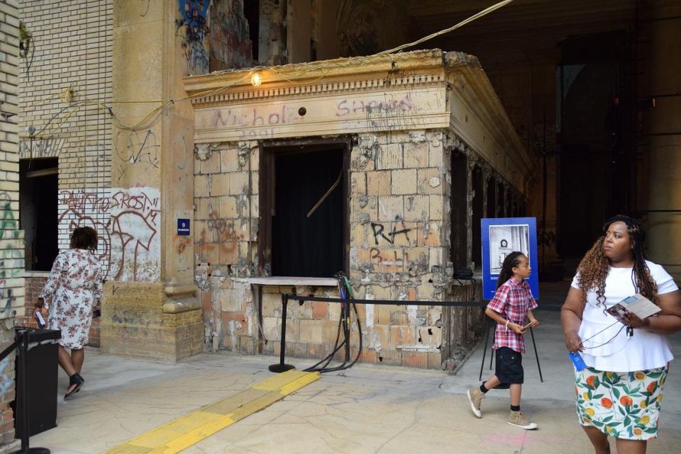 ford michigan central station detroit in 2018