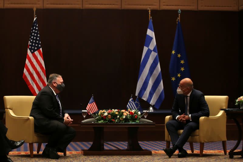 U.S. Secretary of State Mike Pompeo visits Greece