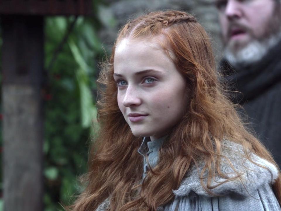 Sansa Stark Game of Thrones season one HBO Sophie Turner 