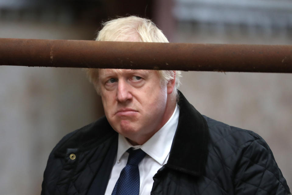 Britain's Prime Minister Boris Johnson