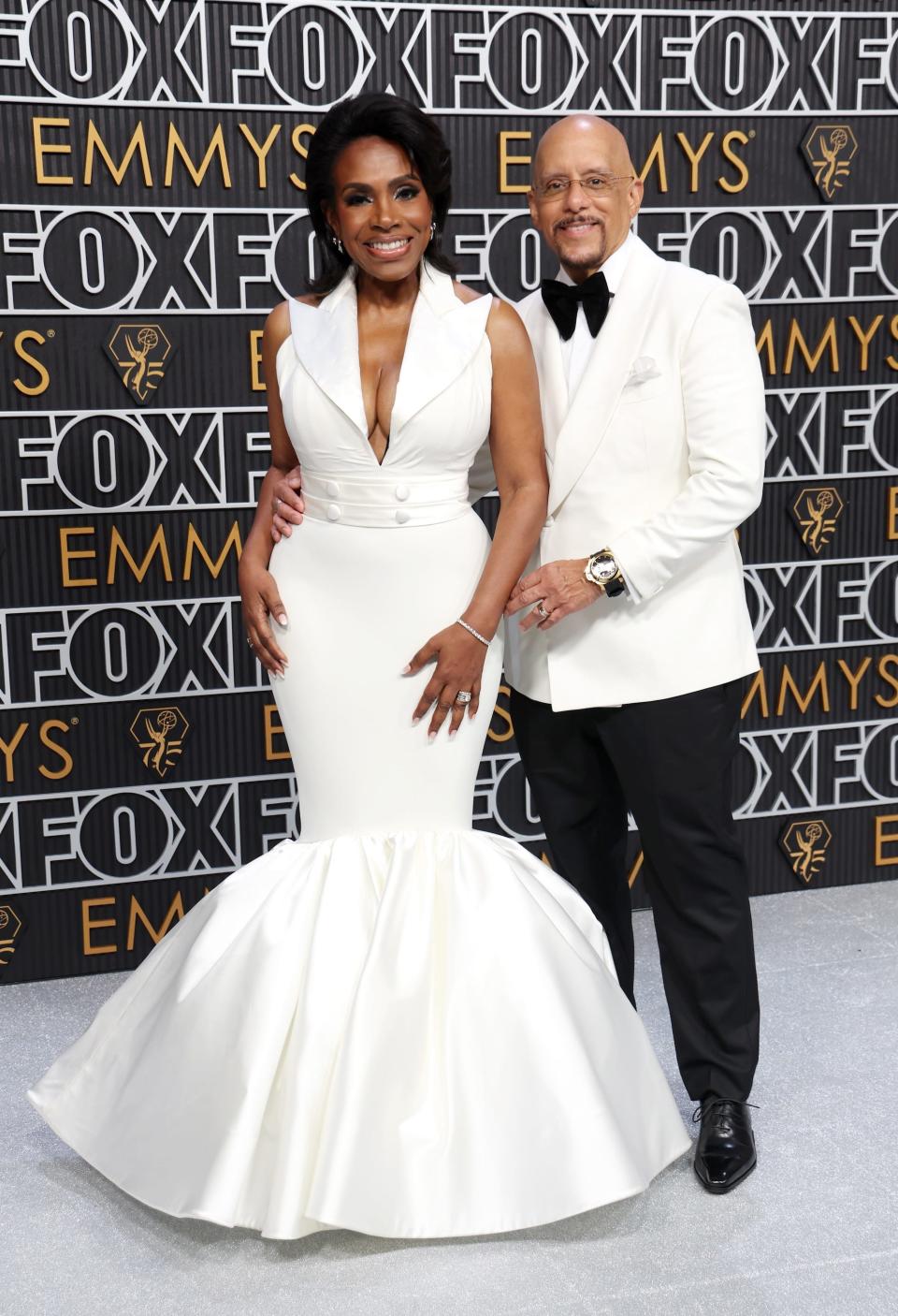 Sheryl Lee Ralph and Senator Vincent J. Hughes attend the 2024 Emmy Awards.