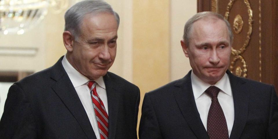 putin netanyahu israel russia