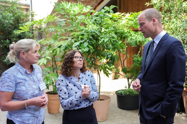 <p>Andrew Parsons / Kensington Palace</p> Prince William at a special event to mark the first year of Homewards