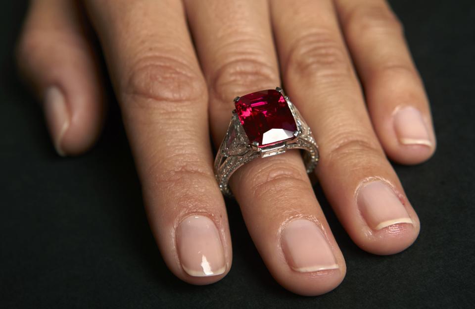 With a gem like this, you'd definitely need proof of purchase. But it's true for tiny items, too. (Reuters)