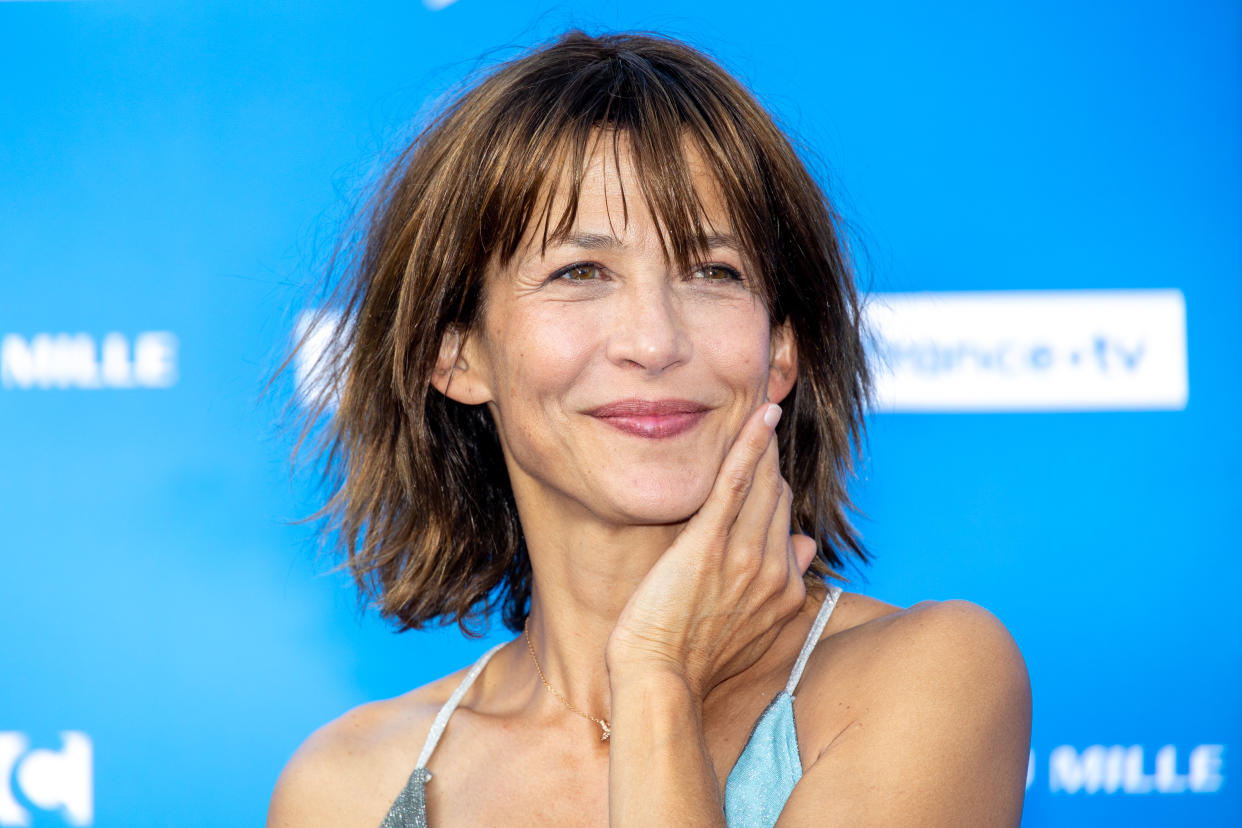 ANGOULEME, FRANCE - AUGUST 26: Actress Sophie Marceau attends the 15th Angouleme French-Speaking Film Festival - Day Four on August 26, 2022 in Angouleme, France. (Photo by Marc Piasecki/Getty Images)