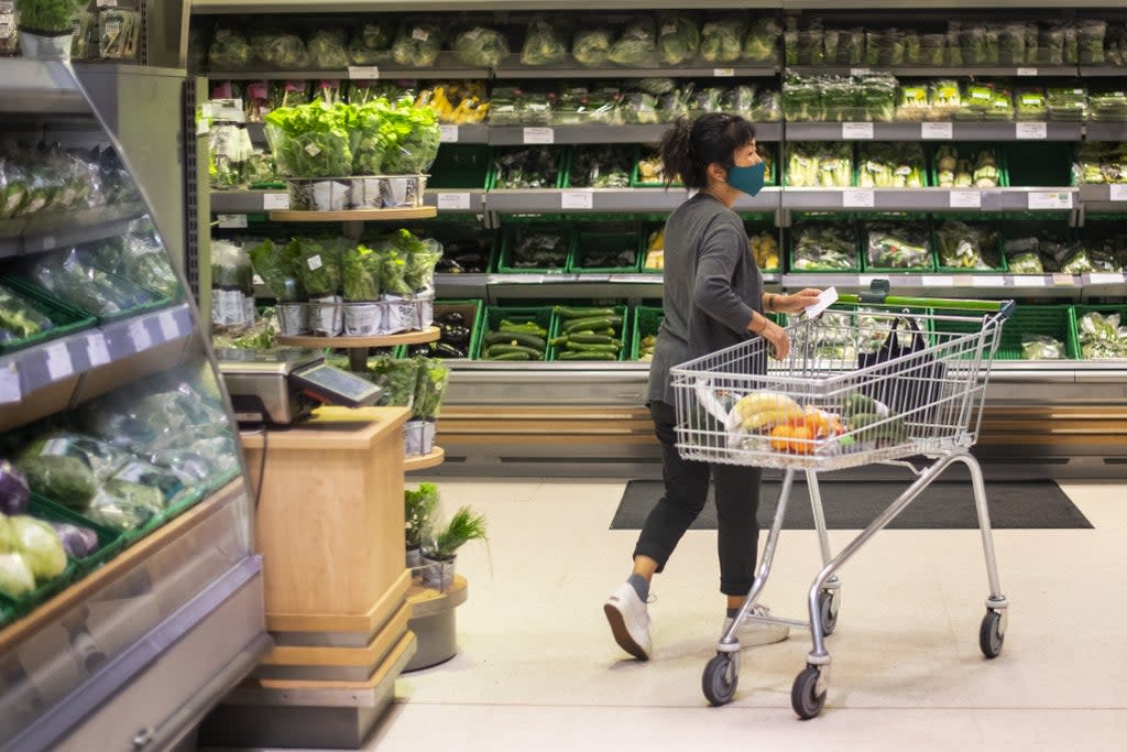 Supermarkets will start to increase prices at the shelves to deal with spiraling supply costs  (PA)