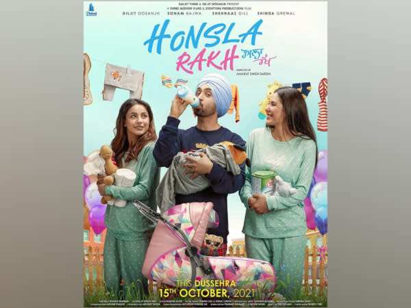 Poster of 'Honsla Rakh' (Image source: Instagram)