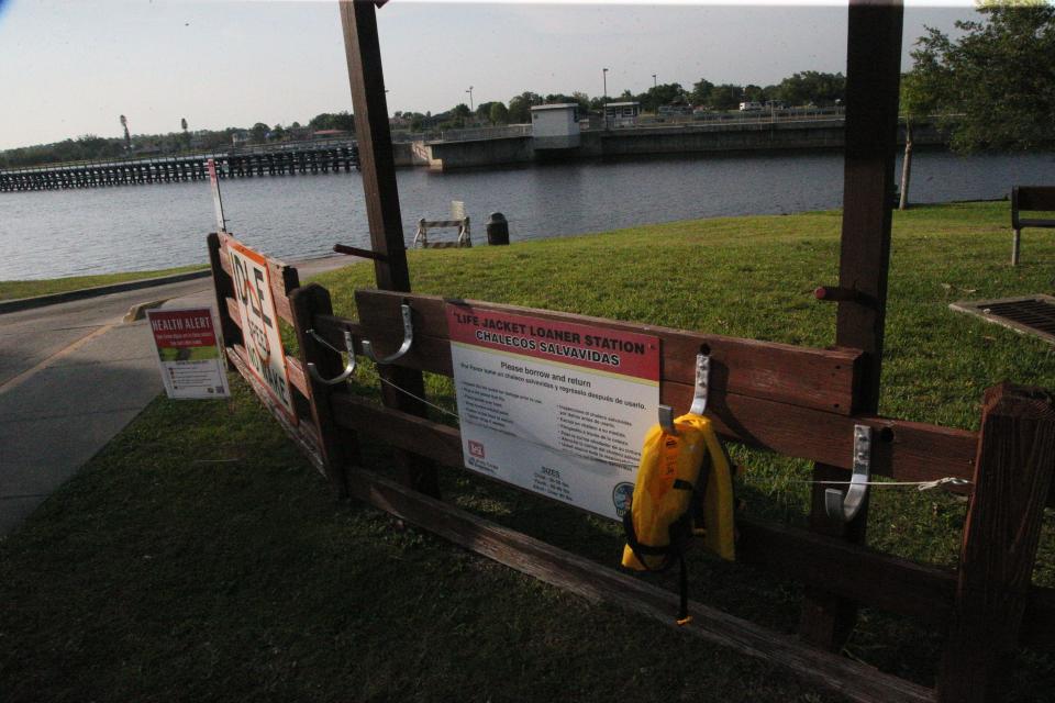 Scenes from the Franklin Locks in Alva on Saturday, May 18, 2024. According to the Lee County Sheriff's Office three people were pulled from the Caloosahatchee River and died.