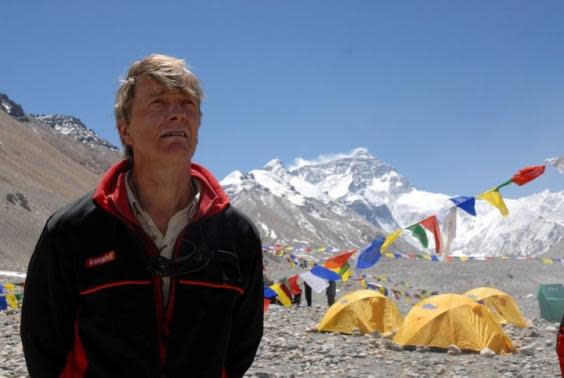 On Everest’s north side (Graham Hoyland)