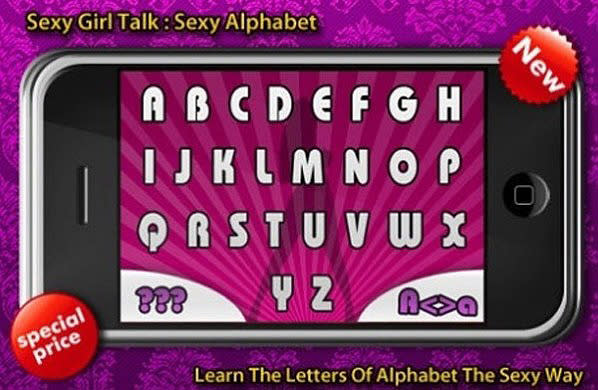 Sexy Alphabet: Das ABC ist unsexy und langweilig? Nicht mit dieser App! Besonders sinnlich haucht hier ein professionelles Stimmenmodel das ABC aus dem