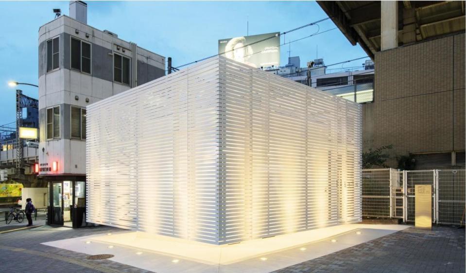 日本東京澀谷的公廁美學計畫「THE TOKYO TOILET」，建造出許多跳脫刻板印象的公廁。（翻攝自Project - THE TOKYO TOILET）