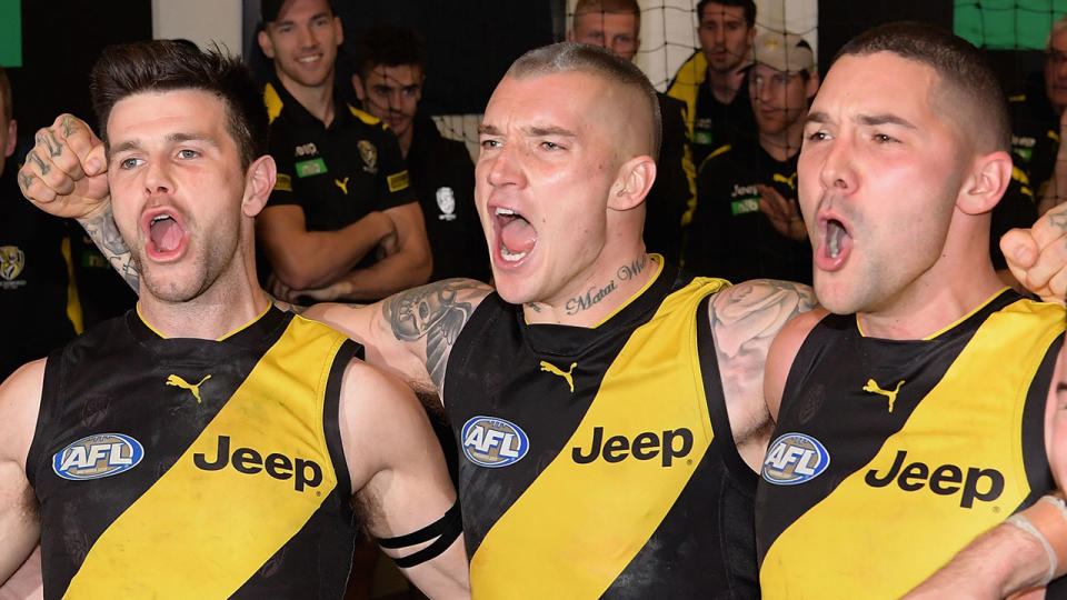 Richmond will have strengthened as favourites to claim back-to-back flags. Pic: Getty