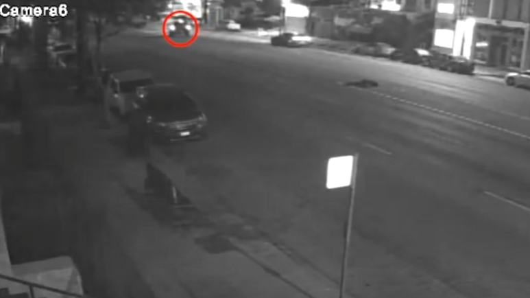 New video shared by the Los Angeles Police Department shows the moments a pedestrian was hit and killed by a vehicle in South L.A. on June 19, 2024