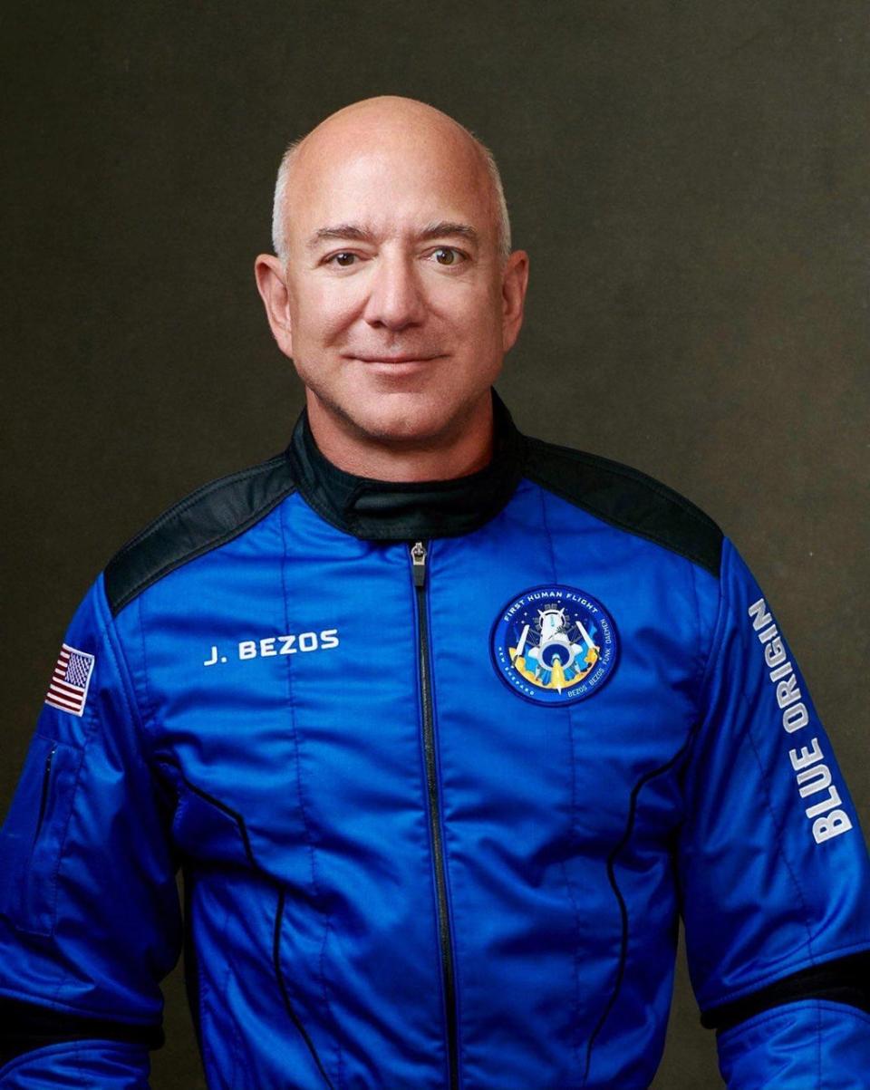 Jeff Bezos (Blue Origin/PA) (PA Media)