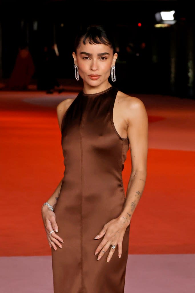Zoë Kravitz is of mixed descent. Getty Images