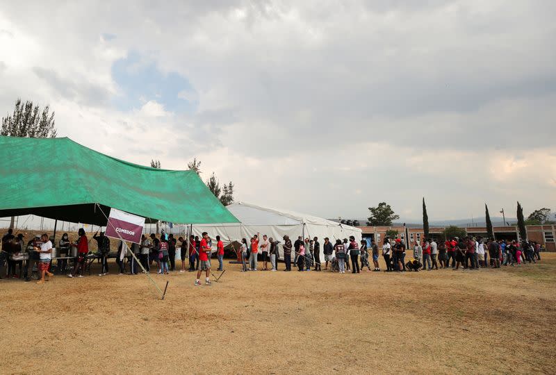 Haitian asylum-seekers in Mexico City