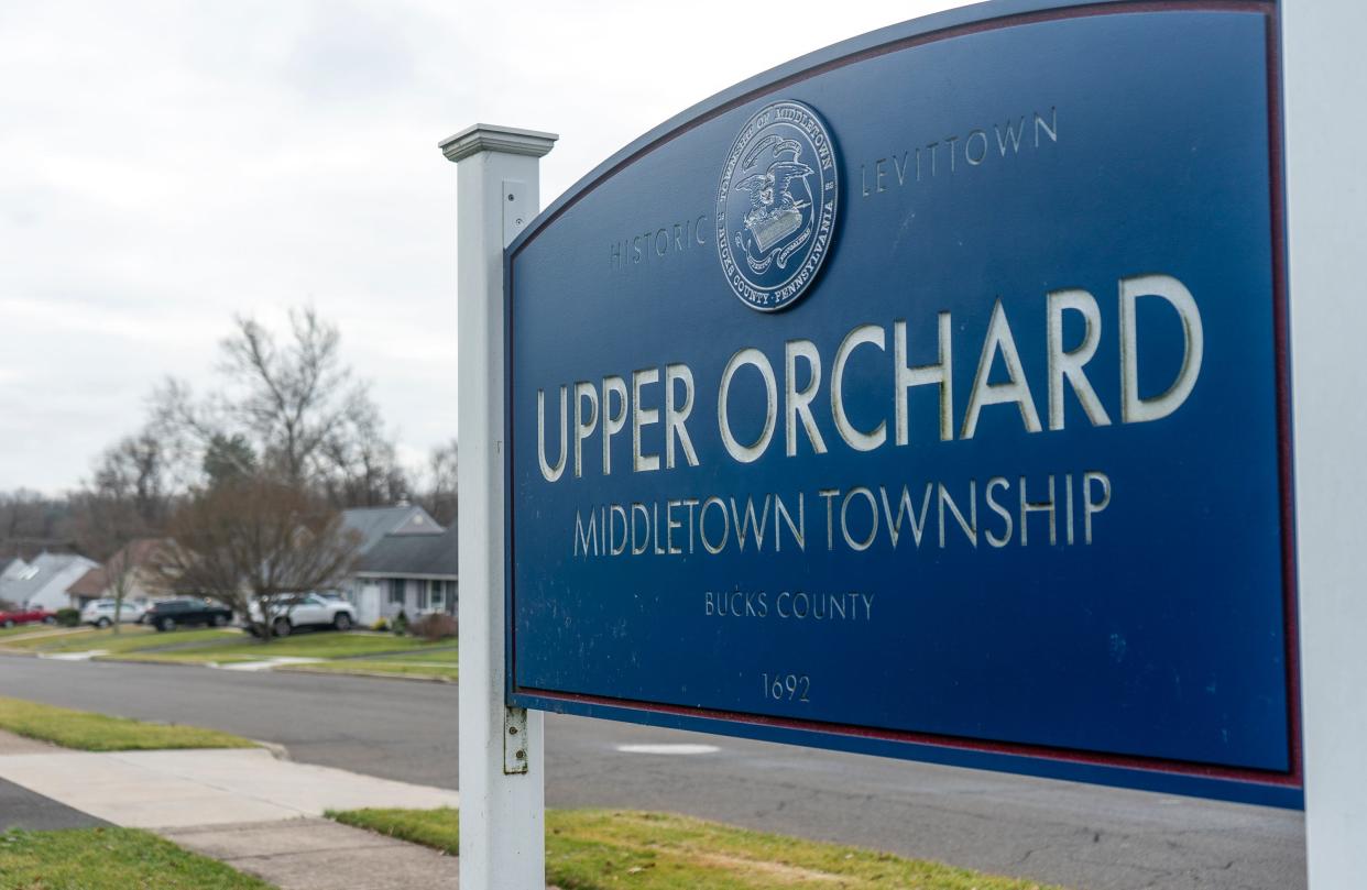 The Mohn home of 145 Upper Orchard Dr. and the Upper Orchard neighborhood where a beheading took place the night prior in Middletown Township on Wednesday, Jan.31, 2024. 

Daniella Heminghaus | Bucks County Courier Times