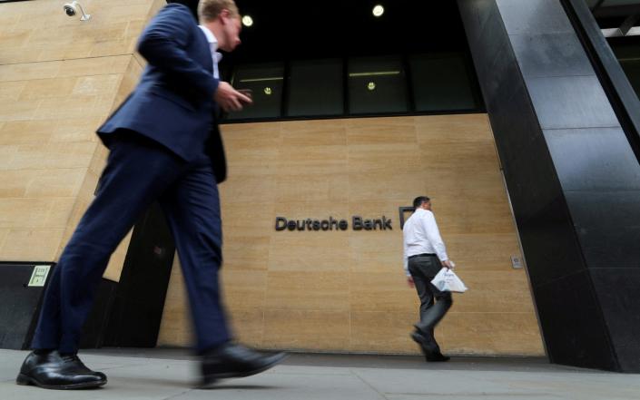 A Deutsche Bank office in London - REUTERS/Simon Dawson