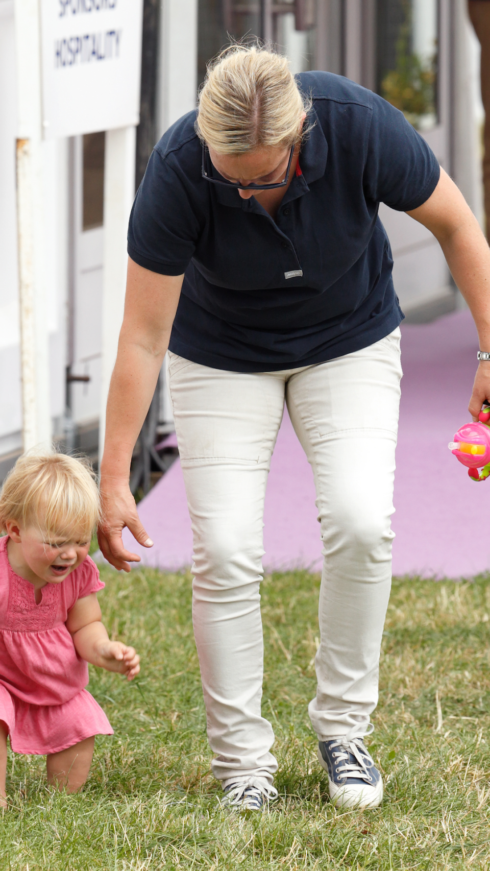 Mia Tindall at Gatcombe Park