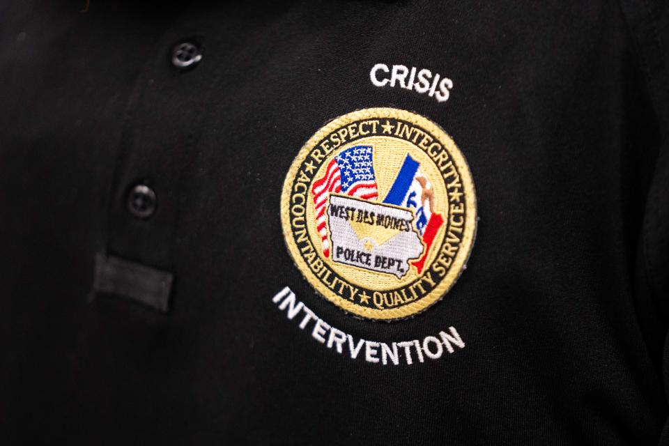 The West Des Moines Police Department's crisis intervention team Wednesday, Feb. 21, 2024.