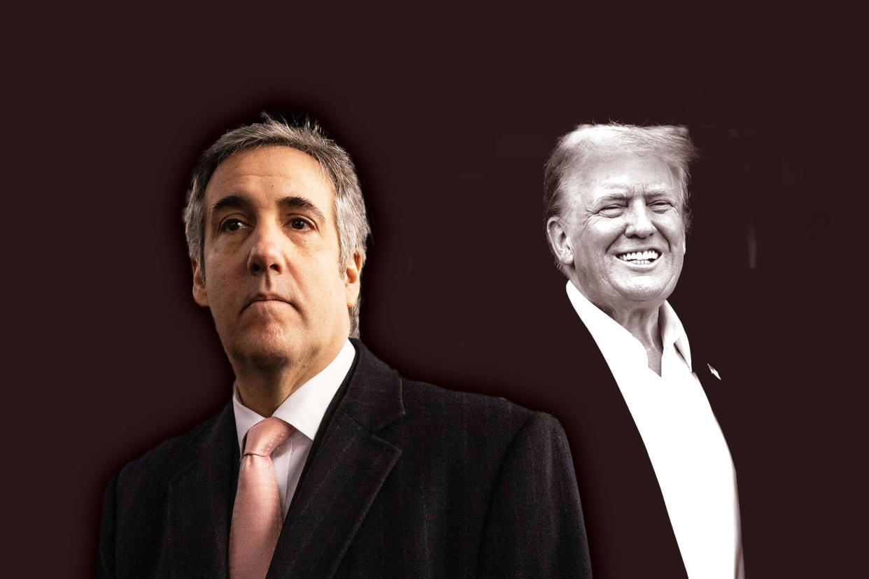 Michael Cohen and Donald Trump Photo illustration by Salon/Getty Images