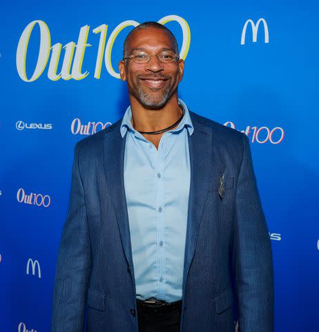 <p>Presley Ann/Getty</p> Christian Cooper attends The Out100 Party 2023 at NeueHouse Hollywood on November 09, 2023 in Hollywood, California