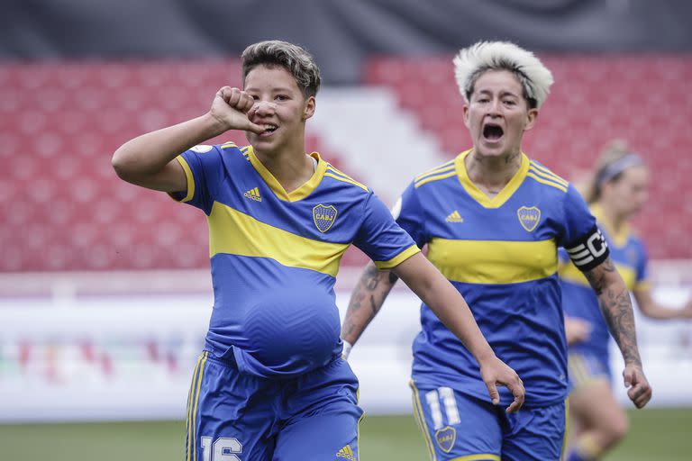 Boca, semifinalista de la Copa Libertadores y un festejo especial para Kishi Núñez, autora del primer gol ante Corinthians