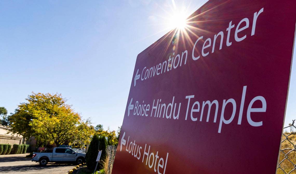 The existing Boise Hindu Temple, in an old hotel at 3300 S. Vista Ave., is open seven days a week and hosts regular religious services.