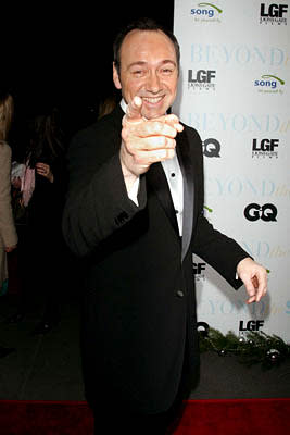 Kevin Spacey at the NY premiere of Lions Gate's Beyond the Sea