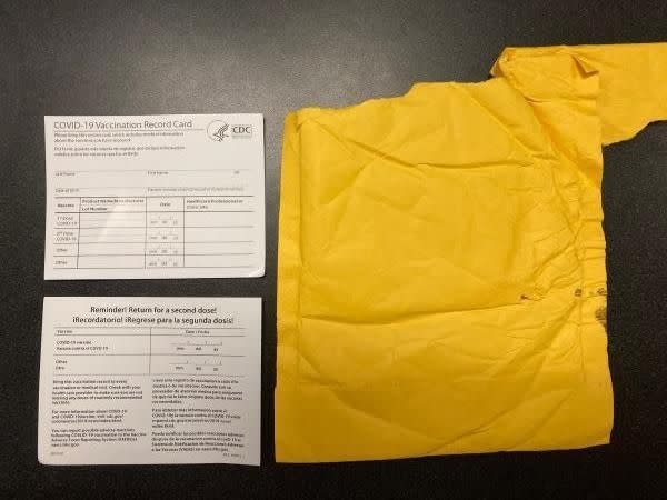 U.S. Customs and Border Protection Officers have seized thousands of counterfeit COVID-19 vaccination cards at a port in Memphis. (Photo: cbp.gov)