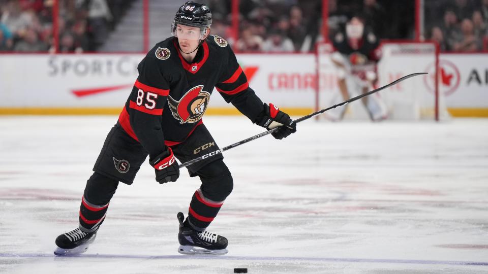 Jake Sanderson should become more and more valuable to the Senators in the years to come. (André Ringuette/NHLI via Getty Images)