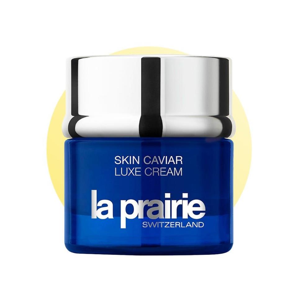 <p><a href="https://go.redirectingat.com?id=74968X1596630&url=https%3A%2F%2Fwww.saksfifthavenue.com%2Fproduct%2Fla-prairie-skin-caviar-luxe-cream-0400099327740.html&sref=https%3A%2F%2F" rel="nofollow noopener" target="_blank" data-ylk="slk:Shop Now;elm:context_link;itc:0;sec:content-canvas" class="link ">Shop Now</a></p><p>Skin Caviar Luxe Cream</p><p>saksfifthavenue.com</p><p>$555.00</p>