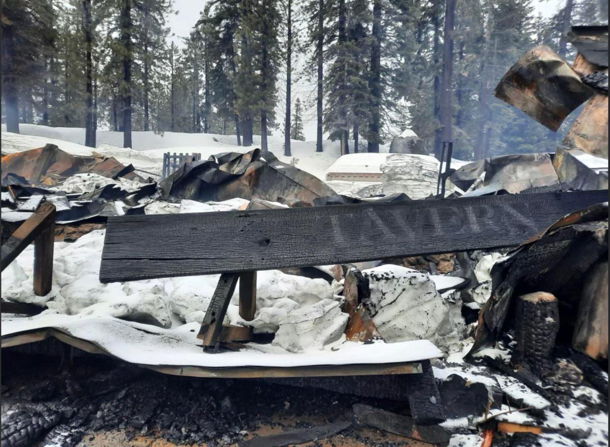 The Ponderosa Lodge went up in flames on March 10, 2023, leaving owners David and Jennifer Sharp with little to nothing. The lodge was known as “the cornerstone of its small mountain community.”