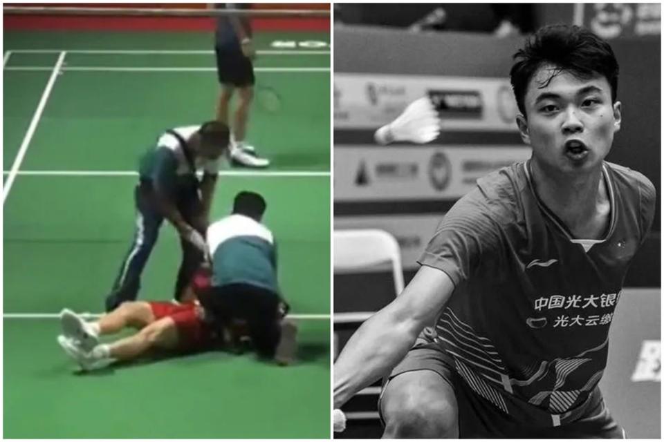 中國年僅17歲的「天才選手」張志傑，比賽時突然昏倒，送醫搶救後不治身亡。（翻攝畫面、北京青年報）