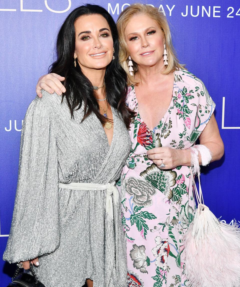 Kyle Richards and Kathy Hilton