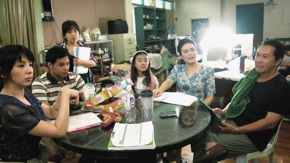 Behind the scenes: Ang Nawawala (Photo courtesy of Cinemalaya)