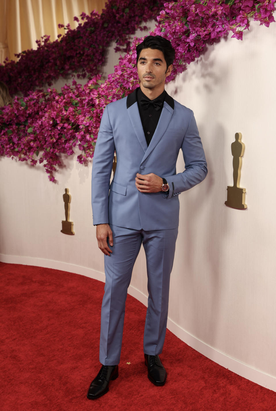 Taylor Zakhar Perez attends the 96th Annual Academy Awards at the Dolby Theatre in Hollywood, California on March 10, 2024. (Photo by DAVID SWANSON / AFP) (Photo by DAVID SWANSON/AFP via Getty Images)