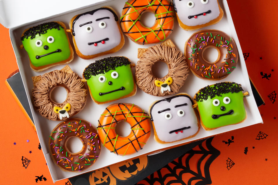 Sweet and scary is the new sweet and savory. (Krispy Kreme)