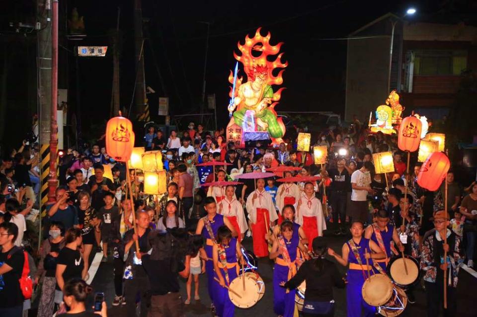 關子嶺夜祭巡行（圖片來源：台南市政府觀光旅遊局）