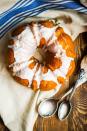 <p>Cake drizzled with pumpkin cream-cheese frosting create a lasting impression even before you take the first bite. One taste of this moist cake and creamy icing, and the traditional pumpkin pie may have to make room on the sideboard for a new holiday favorite. </p><p><strong>Get the recipes: <a href="https://www.countryliving.com/food-drinks/recipes/a1443/pumpkin-spice-cake-3559/" rel="nofollow noopener" target="_blank" data-ylk="slk:Pumpkin Spice Cake;elm:context_link;itc:0;sec:content-canvas" class="link ">Pumpkin Spice Cake</a> and </strong><strong><a href="https://www.countryliving.com/food-drinks/recipes/a1873/pumpkin-cream-cheese-frosting-4014/" rel="nofollow noopener" target="_blank" data-ylk="slk:Pumpkin Cream-Cheese Frosting;elm:context_link;itc:0;sec:content-canvas" class="link ">Pumpkin Cream-Cheese Frosting</a>.</strong></p>