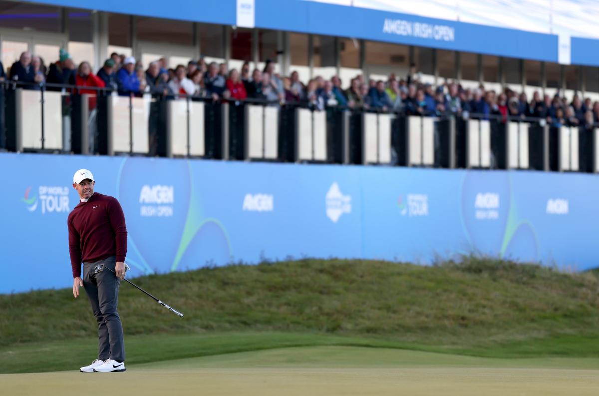 Rory McIlroy returns to home soil for Amgen Irish Open, sits two back after first round