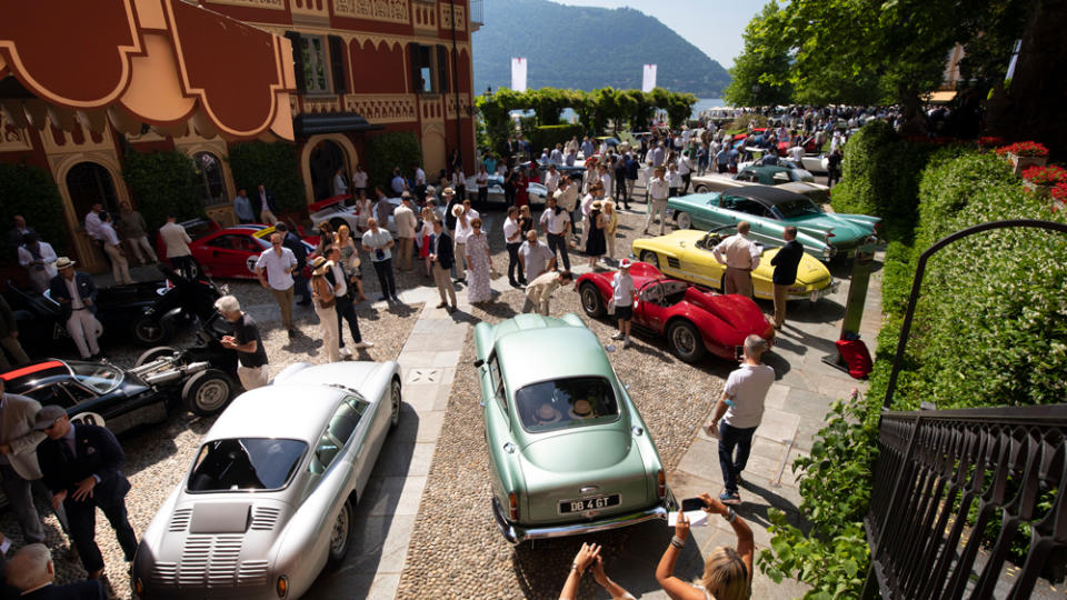 The 2022 Concorso d’Eleganza Villa d’Este on the shoreline of Italy’s Lake Como. - Credit: Gudrun Muschalla, courtesy of BMW AG.