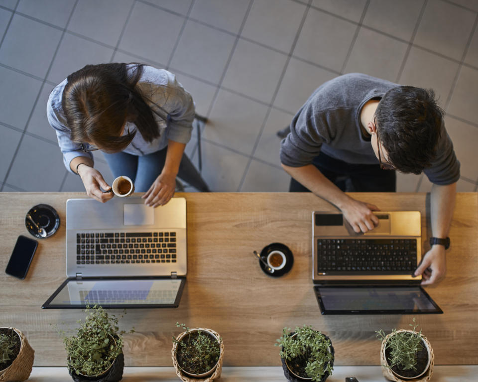 Cafes have become the office-away-from-the-office. <em>Photo: Getty</em>