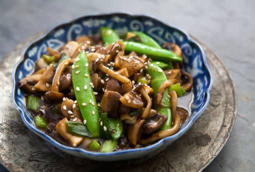 <strong>Get the <a href="http://www.simplyrecipes.com/recipes/sweet_and_spicy_mushroom_stir_fry/" target="_blank">Sweet and Spicy Mushroom Stir Fry recipe</a> by Simply Recipes</strong>