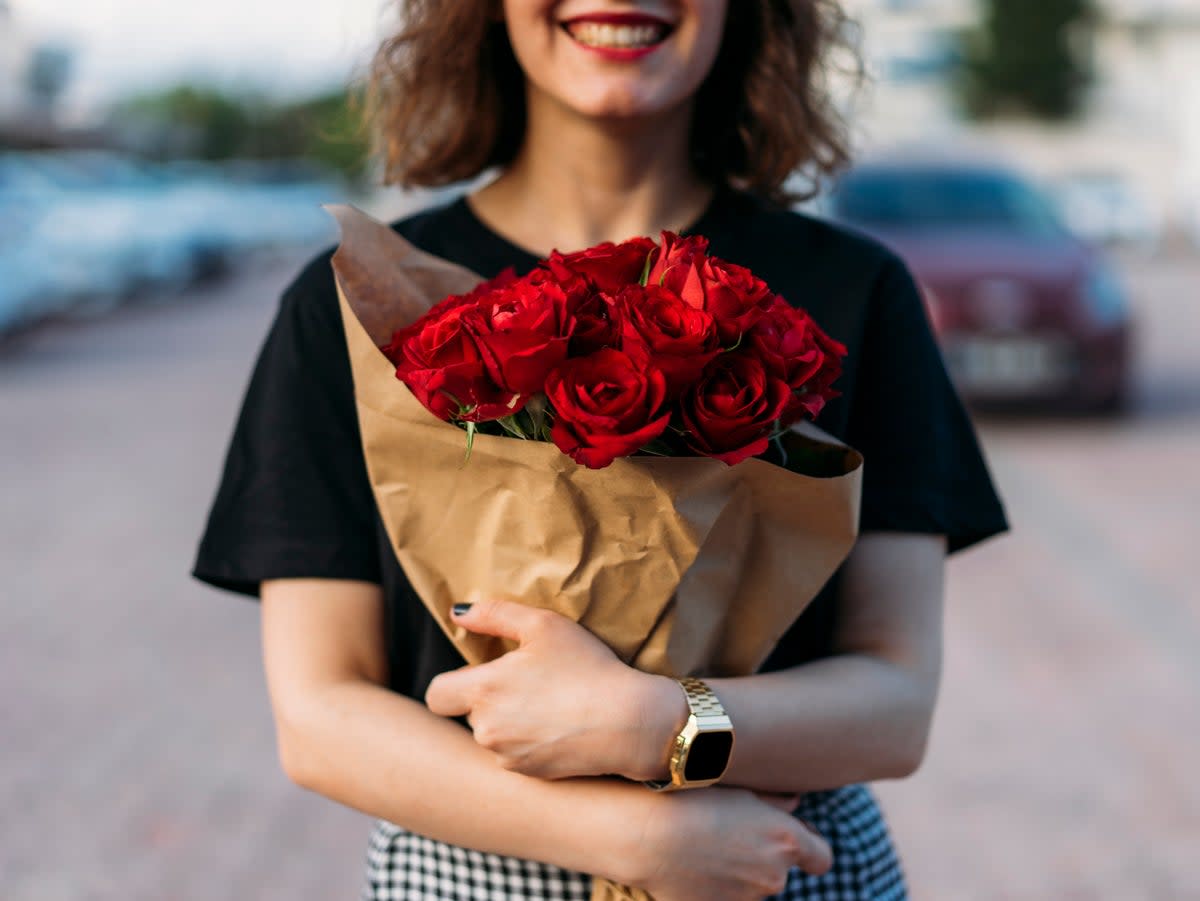 Roses are red: romantic gestures don’t have to be the preserve of romantic partners (Getty)