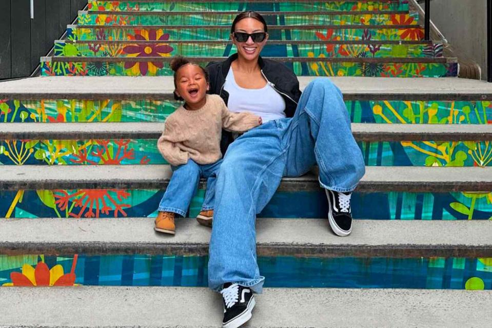 <p>Jeannie Mai/Instagram</p> Jeannie Mai and daughter Monaco